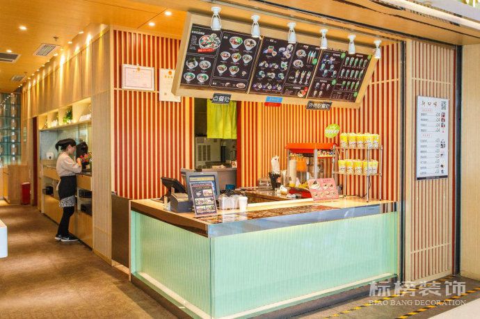 布蘭諾奶茶門店裝修奶茶店裝修公司怎樣選？